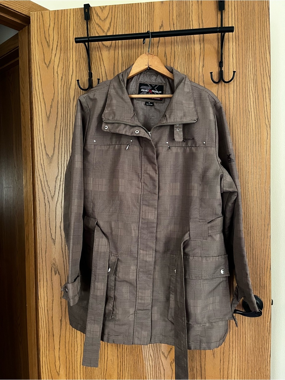 ZeroXposur Sz XL Women’s Multi-Tone Brown Long Jacket